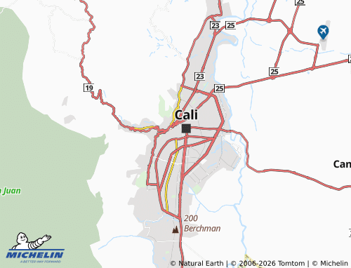 Carte MICHELIN El Calvario - ViaMichelin