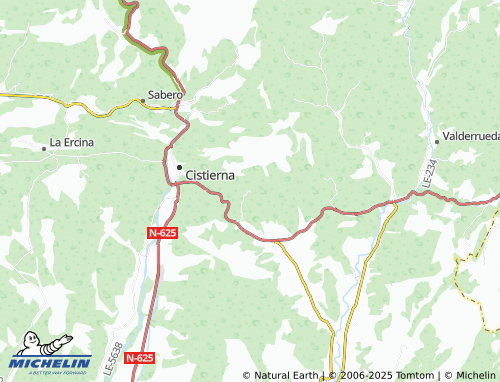 MICHELIN Quintana de la Peña map - ViaMichelin