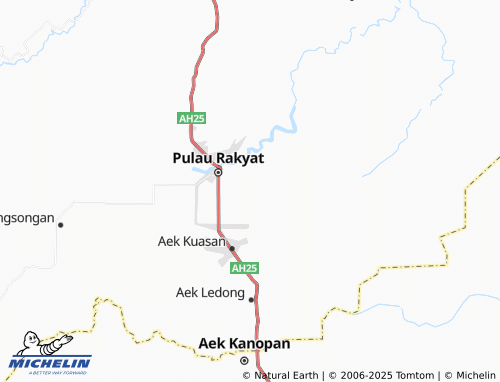 MICHELIN Perkebunan Tunggul 45 map - ViaMichelin
