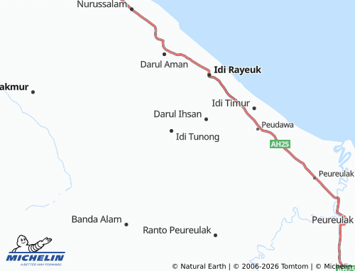 Mappa MICHELIN Paya Awe - ViaMichelin