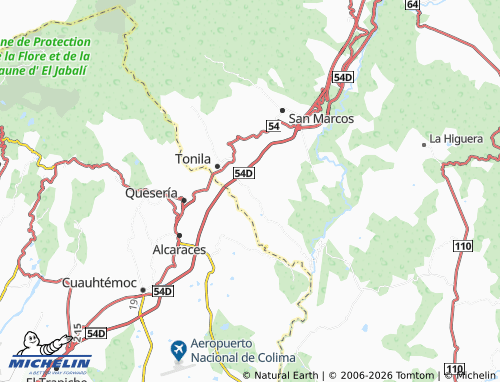 Mapa MICHELIN La Esperanza - ViaMichelin