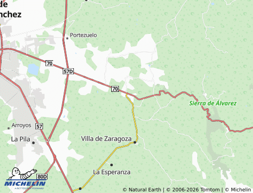 MICHELIN Santo Domingo map - ViaMichelin