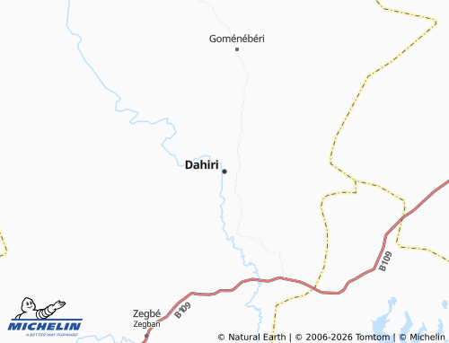 MICHELIN-Landkarte Dahiri - ViaMichelin