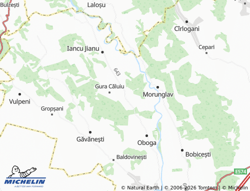 MICHELIN-Landkarte Călui - ViaMichelin