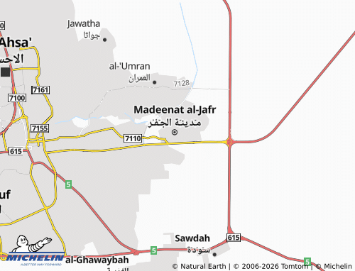 MICHELIN Barzan map - ViaMichelin