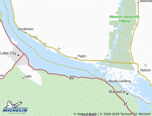 Carte MICHELIN Pepin - ViaMichelin