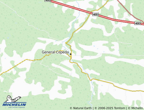 MICHELIN Zona Centro map - ViaMichelin