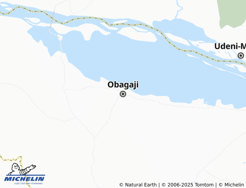 MICHELIN Obagaji map - ViaMichelin