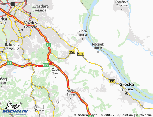 Carte MICHELIN Boleč - ViaMichelin