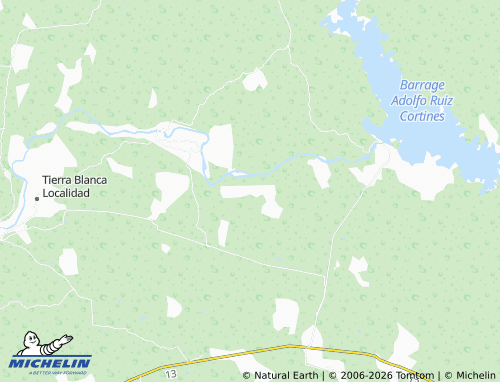 Mapa MICHELIN Tres Hermanos - ViaMichelin