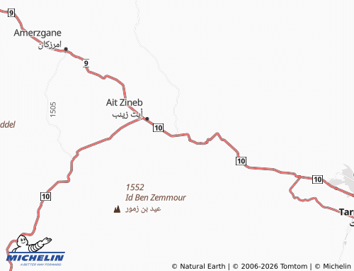 Mappa MICHELIN Tabouriht - ViaMichelin