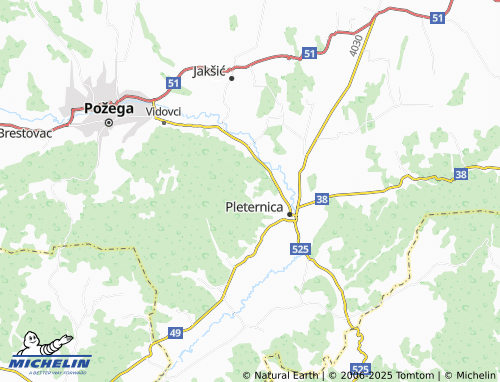 MICHELIN starac map - ViaMichelin