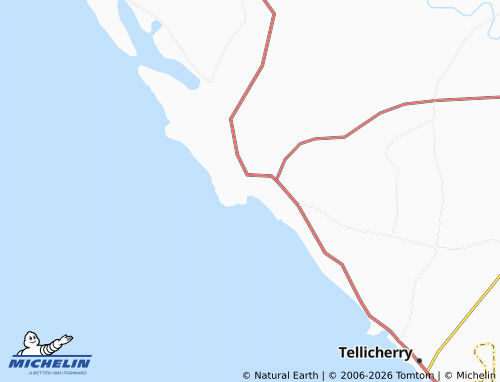 Carte MICHELIN Cannanore - ViaMichelin
