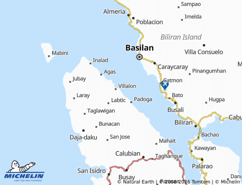 MICHELIN Paula map - ViaMichelin