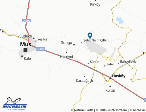 MICHELIN-Landkarte Şehit Yücel Kurtoğlu - ViaMichelin