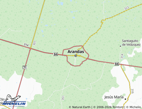 Mapa MICHELIN El Gallito - ViaMichelin