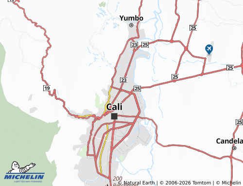 Mapa MICHELIN Ciudad Los Álamos - ViaMichelin