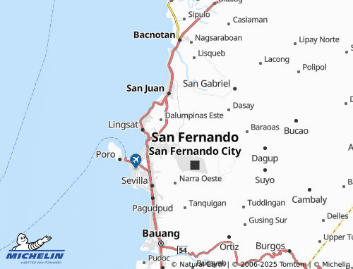 MICHELIN Saoay map - ViaMichelin