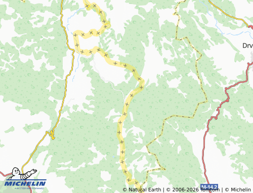 MICHELIN-Landkarte Dugopolje - ViaMichelin
