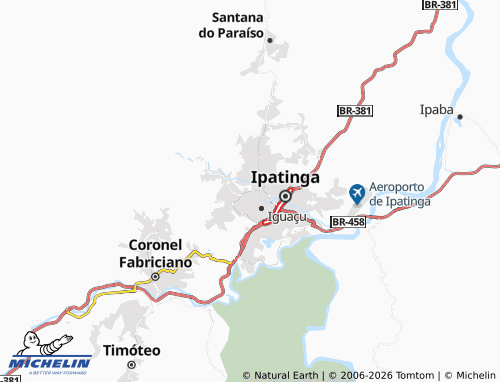 Carte MICHELIN Cidade Nobre - ViaMichelin