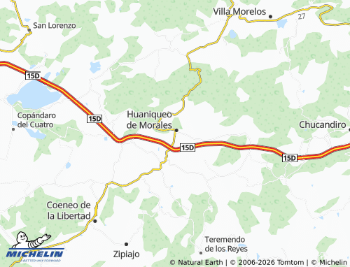 Mappa MICHELIN Centro - ViaMichelin