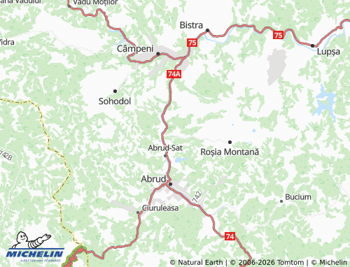 Mappa MICHELIN Iacobești - ViaMichelin