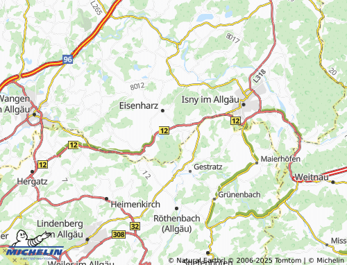 Mappa MICHELIN Obervorholz - ViaMichelin