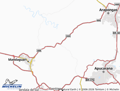 Mapa MICHELIN São Pedro - ViaMichelin