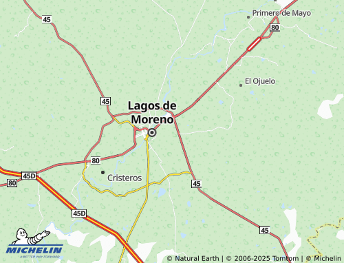 MICHELIN De Vista Hermosa map - ViaMichelin