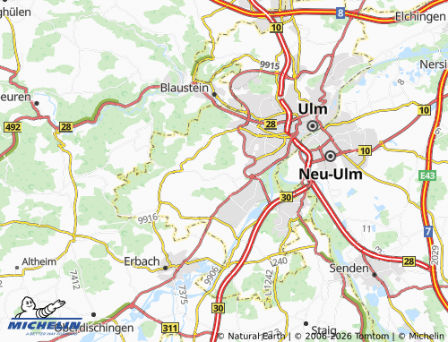 Mapa MICHELIN Römerhöfe - ViaMichelin