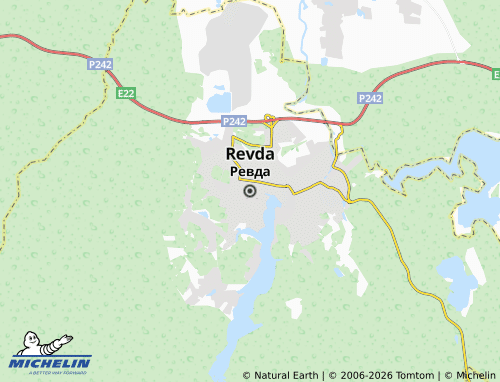 Mapa MICHELIN Revda - ViaMichelin