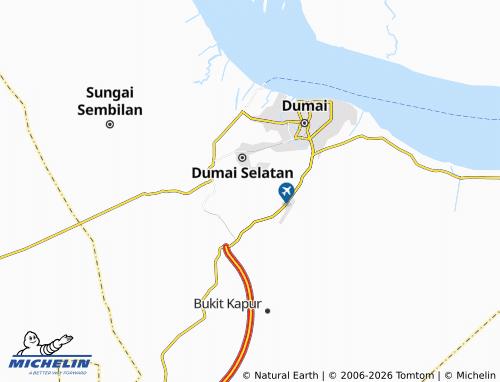 Mapa MICHELIN Bukit Timah - ViaMichelin