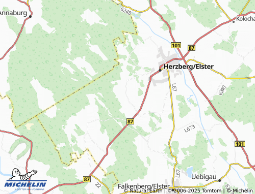 MICHELIN-Landkarte Buckau - ViaMichelin