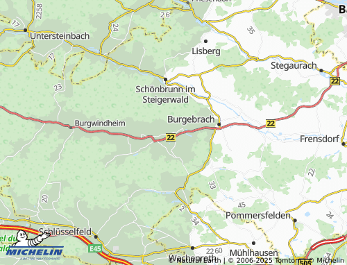 Mapa MICHELIN Krumbach - ViaMichelin