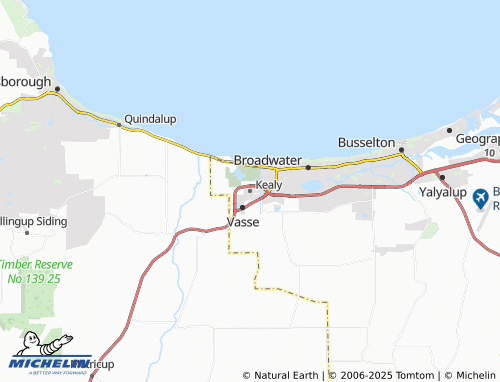 MICHELIN Kealy map - ViaMichelin