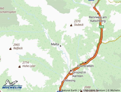 MICHELIN Malta map - ViaMichelin