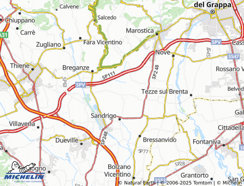 MICHELIN Maragnole map - ViaMichelin