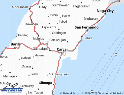 Mappa MICHELIN Liburon - ViaMichelin