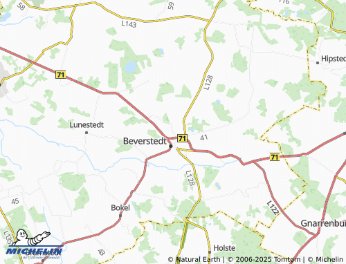 MICHELIN Wehldorf map - ViaMichelin