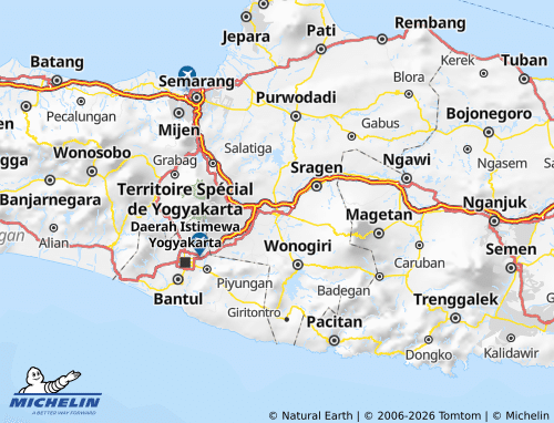 Mapa MICHELIN Surakarta - ViaMichelin