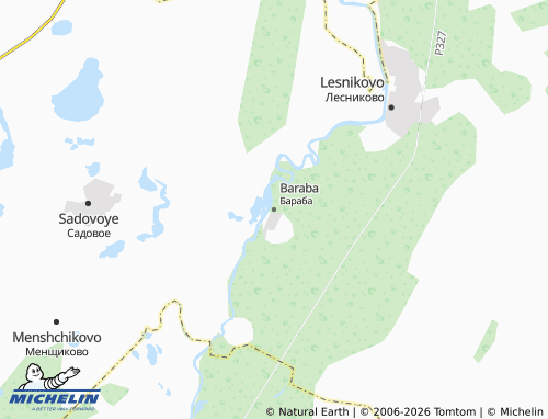 MICHELIN-Landkarte Baraba - ViaMichelin