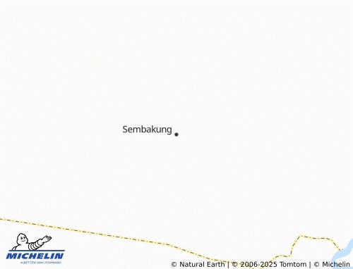 MICHELIN Sembakung map - ViaMichelin