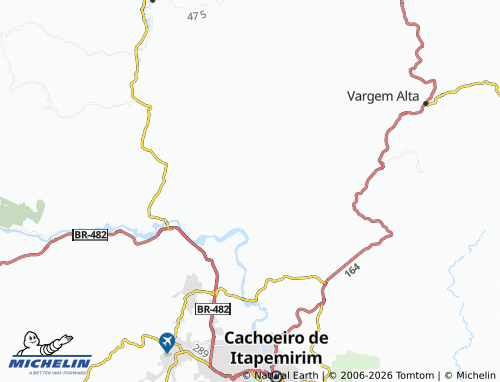 MICHELIN Itaóca map - ViaMichelin