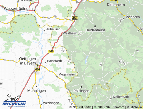 Kaart MICHELIN Hüssingen - ViaMichelin