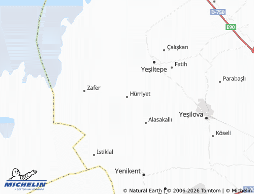 Mapa MICHELIN Hürriyet - ViaMichelin