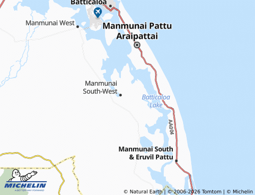 Mappa MICHELIN Arasaditivu North - ViaMichelin