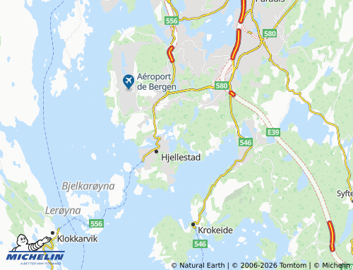 MICHELIN Åsen map - ViaMichelin