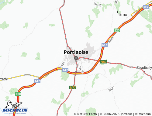 Mappa MICHELIN Portlaoise - ViaMichelin