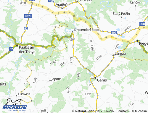 Carte MICHELIN Zissersdorf - ViaMichelin