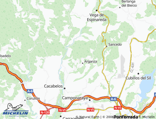 MICHELIN-Landkarte Campelo - ViaMichelin
